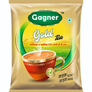 Gagner Gold Tea 500g | Premium CTC Tea Blend | Strong Taste & Rich Aroma
